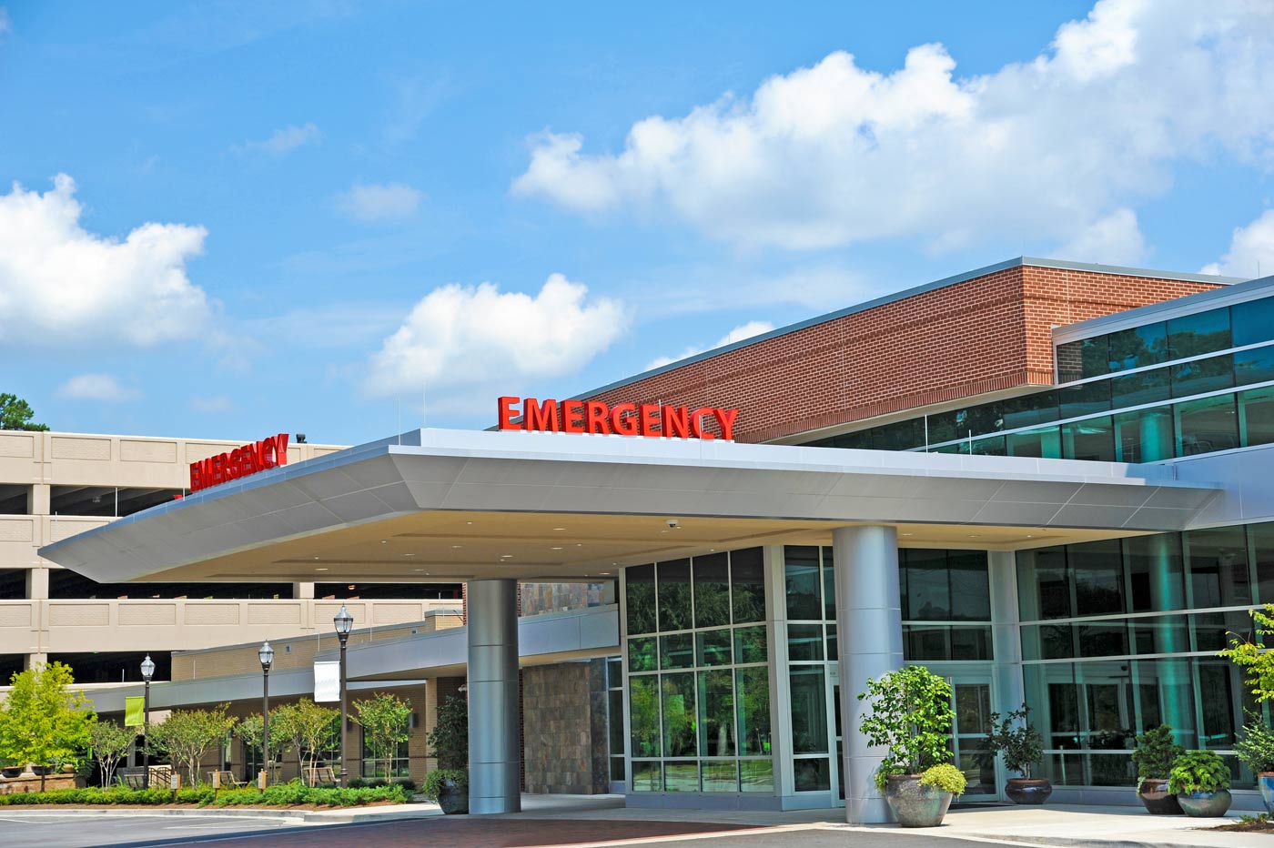 Emergency section of a hospital
